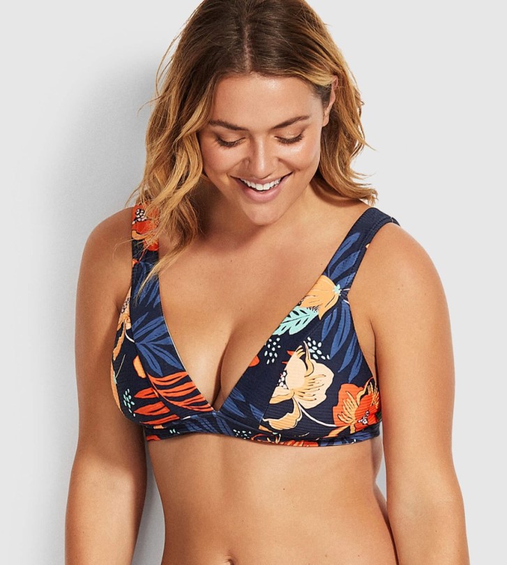 Rei Coop Seafolly Tri-badeanzugoberteil Damen Indigo