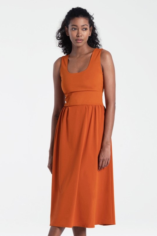Rei Co-op Burnt Sienna Lole Forillon Kleid