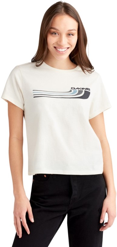 Weiß Rei Coop Dakine Stacked Rail T-shirt Damen
