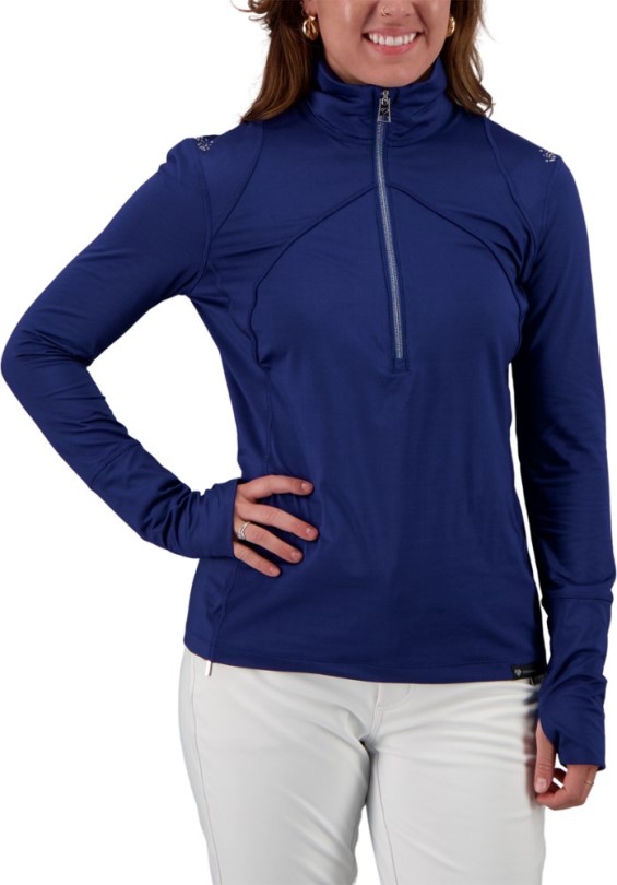 Rei Coop Navy Obermeyer Anya Sc Half-zip Pullover Damen