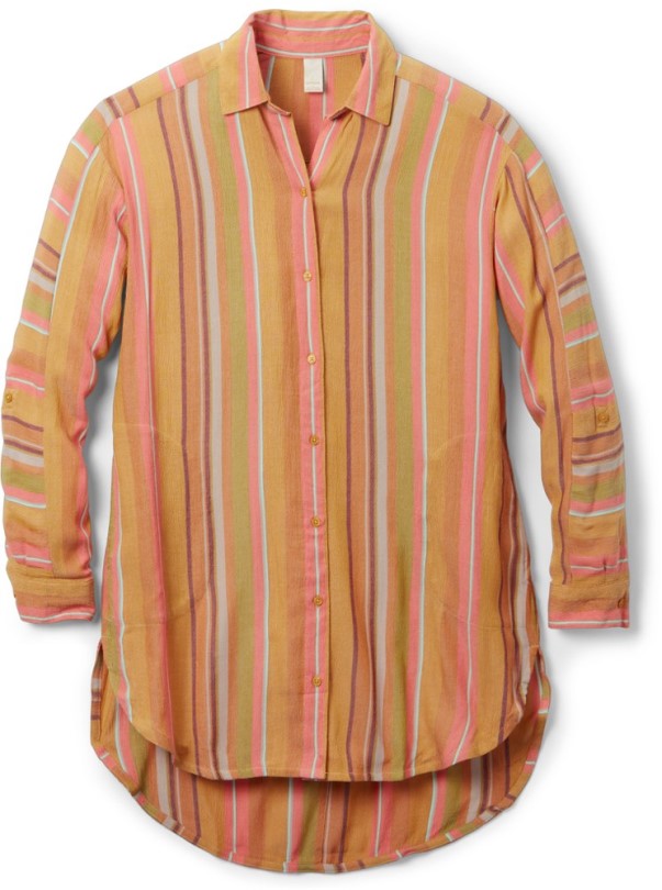 Prana Scheena Shirt Damen Cacti Soleil Rei Co-op