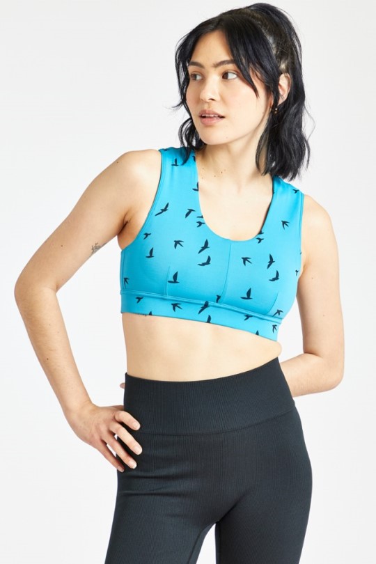 Blauer Rei Co-op Oiselle Flyout-BH