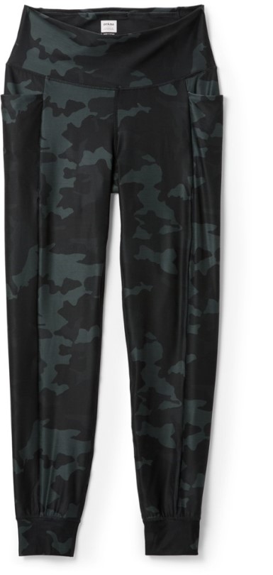 Rei Coop Schwarz Camo Prana Layna Jogginghose Damen