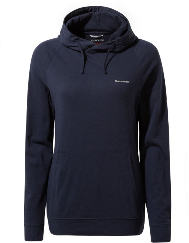 Rei Coop Craghoppers Insektenschild Alandra Kapuzenoberteil Navy Damen Blau