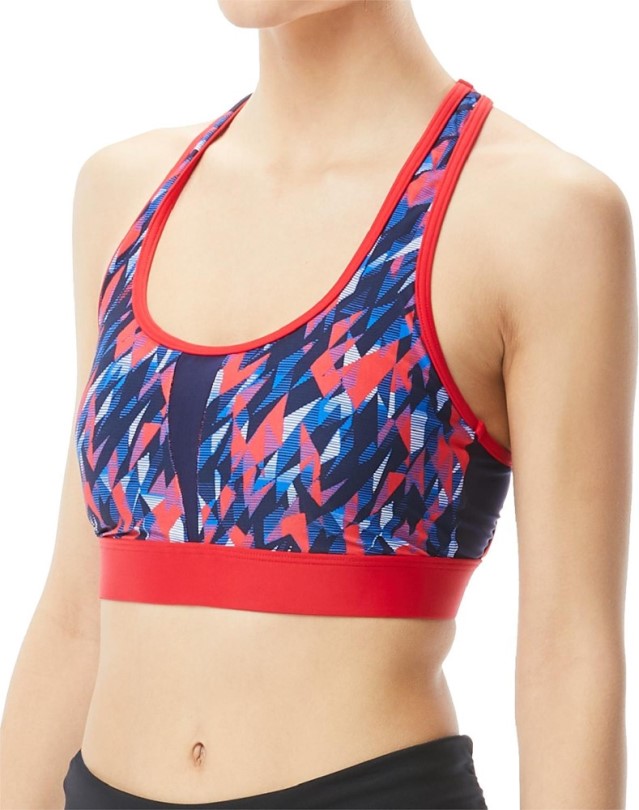 Tyr Polar Hudson Badeanzug Top Damen Marine-rot Rei Co-op