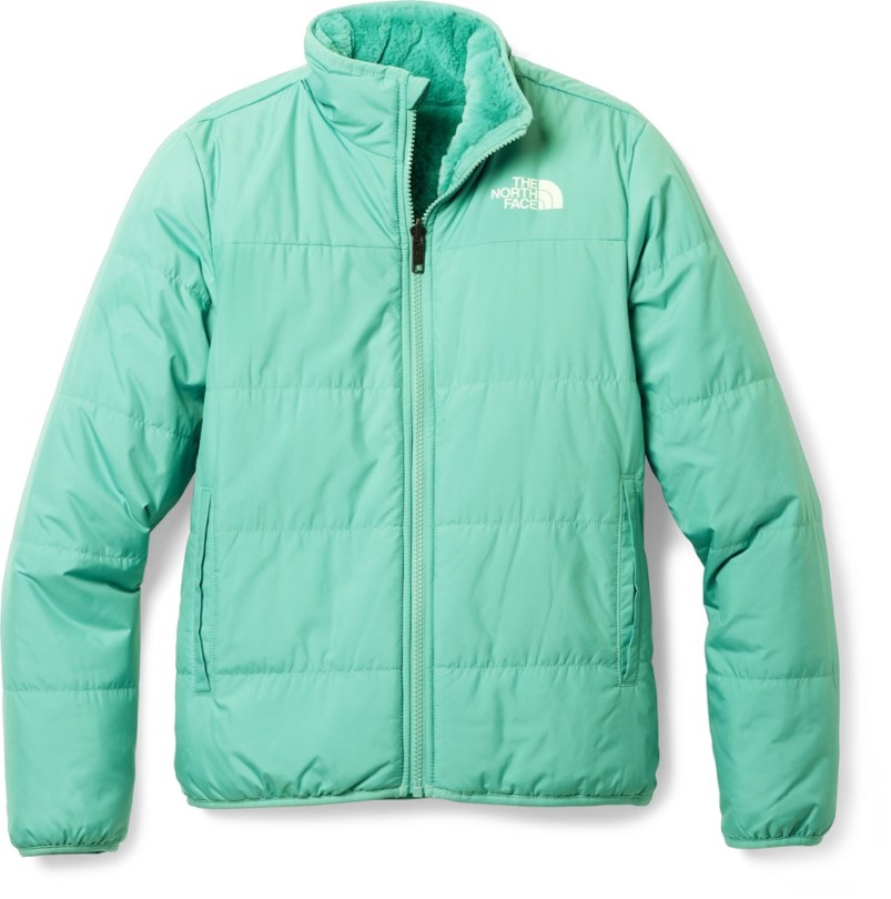 Rei Coop The North Face Wendbare Moosknospenwirbel-isolierte Jacke Mädchen Wasabi