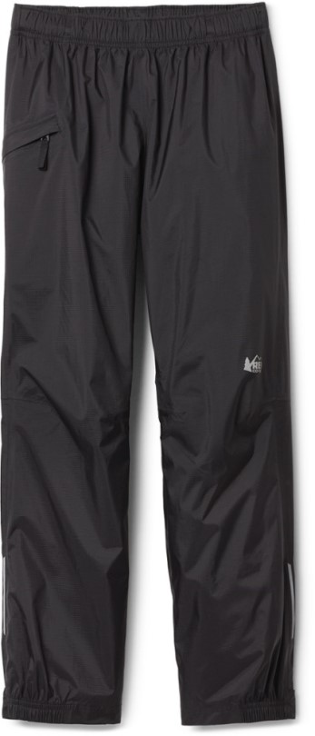 Schwarze Rei Coop Rainwall Regenhose Kind