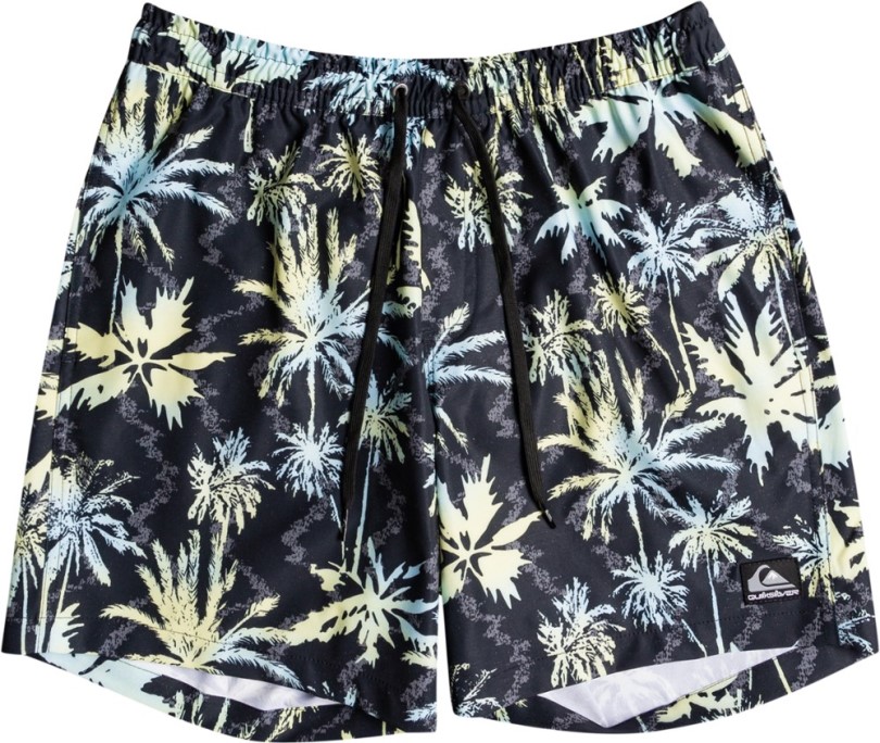 Quiksilver Ocean Mix Stretch Shorts Jungen Rei Co-op Schwarz