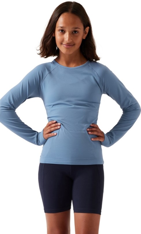 Blue Rei Co-op Athleta Power Up Top Girls