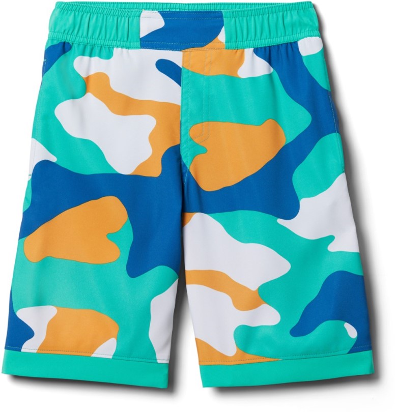 Columbia Sandy Shores Boardshorts Kleinkind Jungen Rei Co-op Türkis Mod Camo
