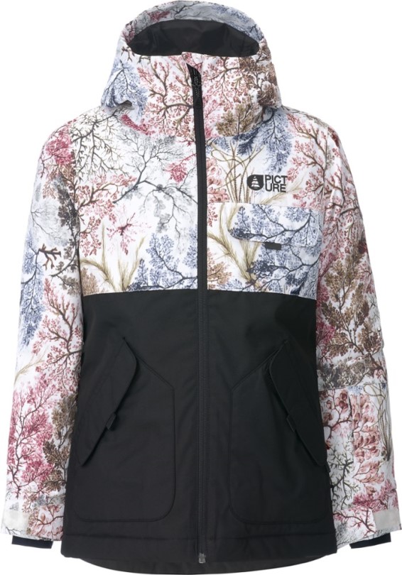 Black Rei Coopbild Organische Kleidung Jananas Isolierte Jacke Mädchen