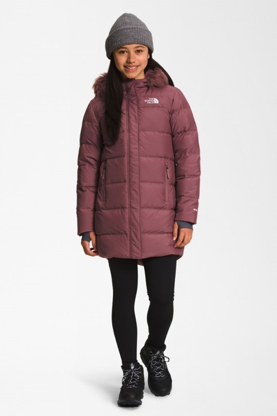 Ginger Rei Coop The North Face North Down Long Parka Girls