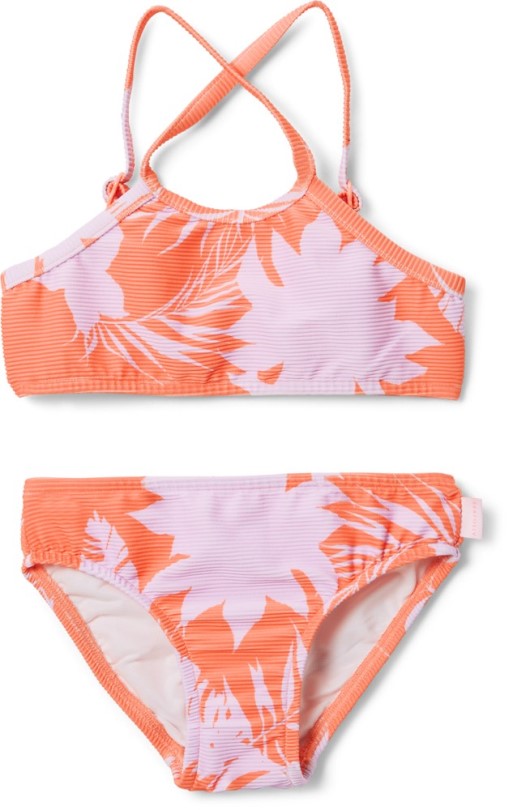 Melon Seafolly Mini Me Wild Tropics Ripp Tankini Badeanzug Set Mädchen Rei Coop