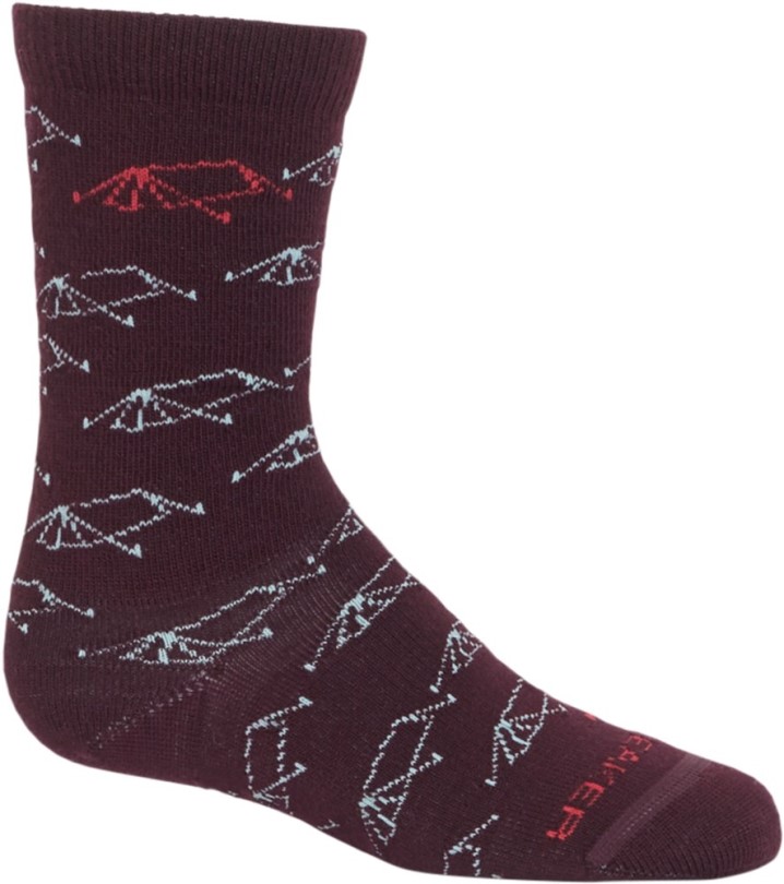 Velvet Rei Co-op Icebreaker Lifestyle Ultralight Crew Socken Kind