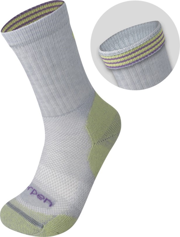 Lorpen Junior Leichte Wanderersocken Kind Blau Rei Coop