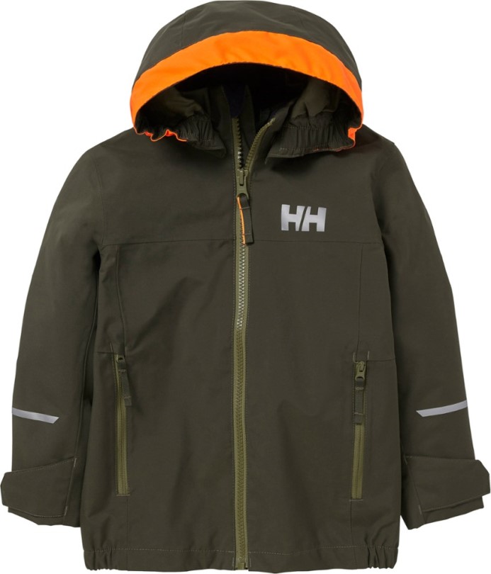 Grün Rei Coop Helly Hansen Shelter Jacke 2.0 Kind